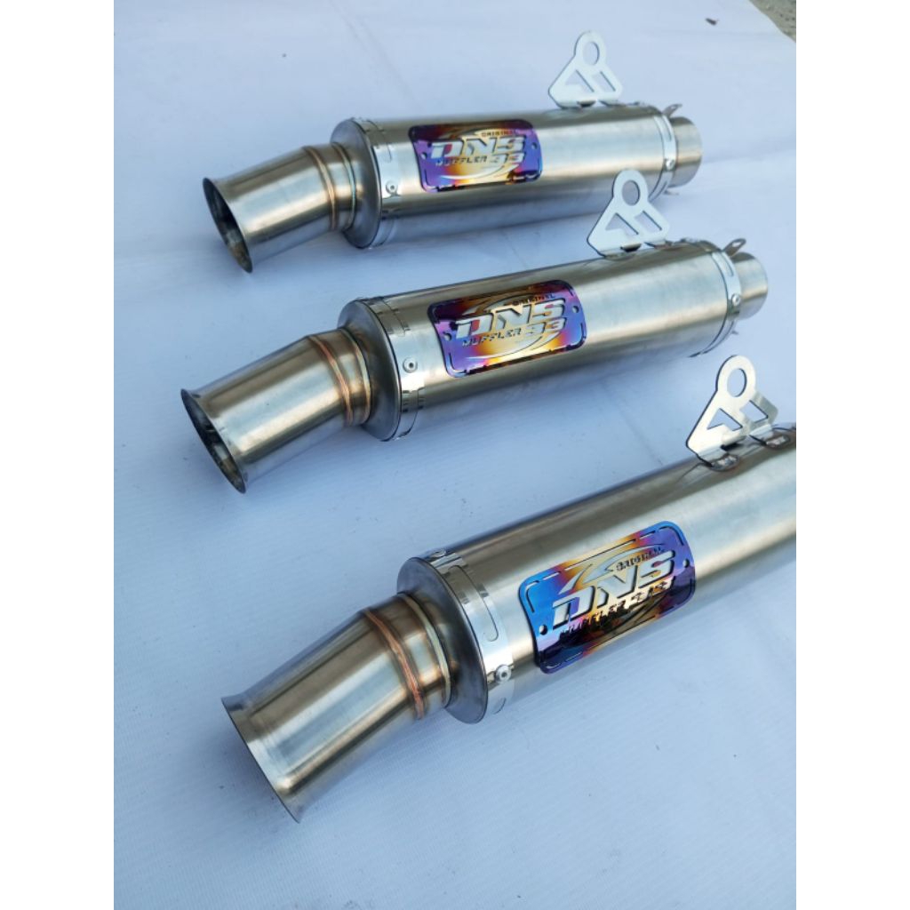 ( COD ) Racing Exhaust Silencer Type Samlong Saleba inlet 38 inlet 45 ...