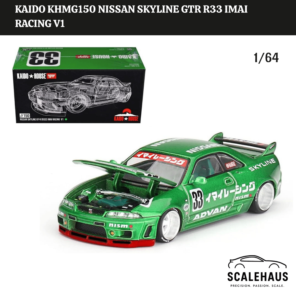 Kaido KHMG150 Nissan Skyline GTR R33 IMAI Racing V1 | Shopee Philippines