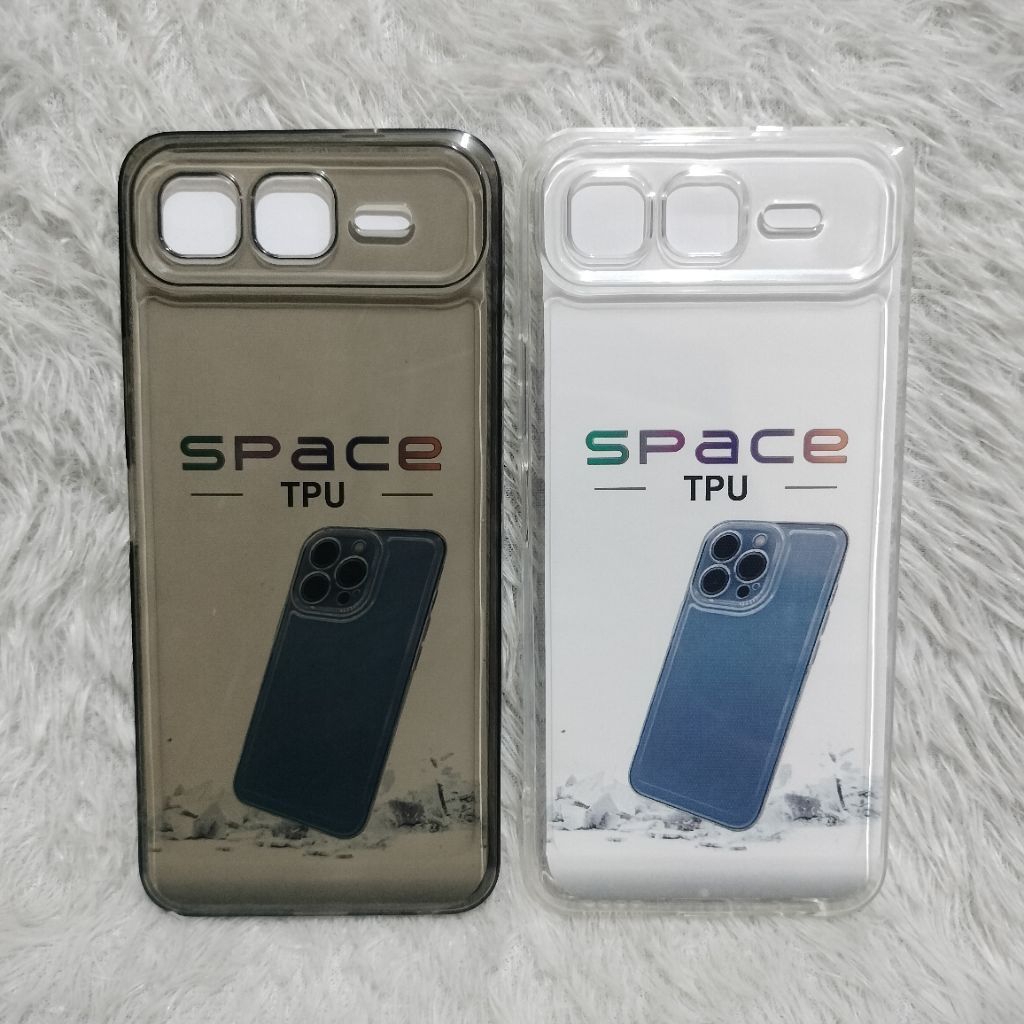 Clear black case INFINIX SMART 10 PLUS 4G clear silicone black ...