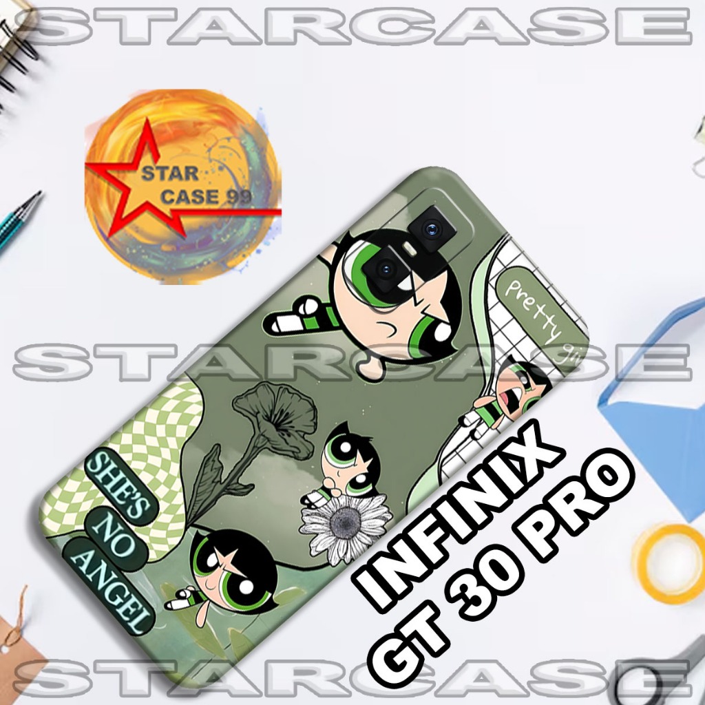 Infinix gt 30 pro /S14 rubber Softcase/cartoon motif case infinix gt 30 ...