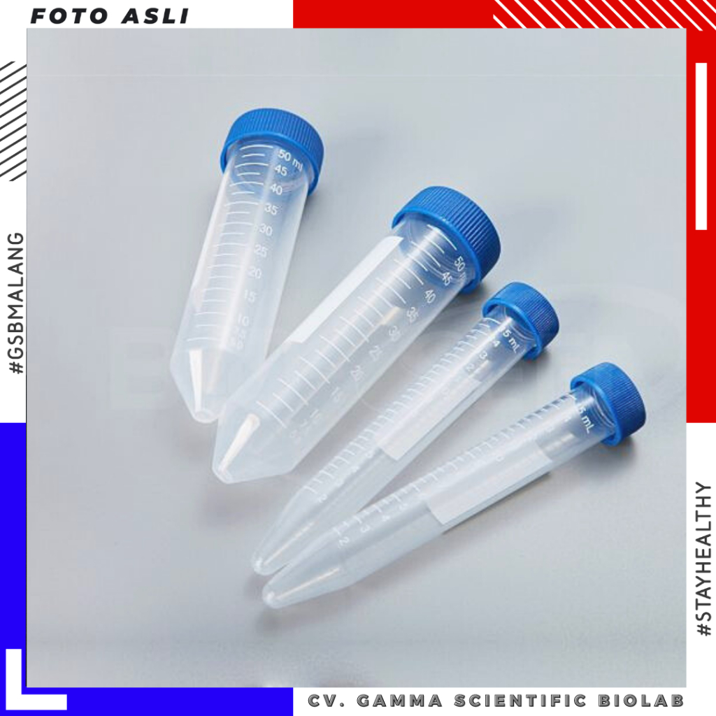 Conical Tube, Centrifugal Tube, Conical Bottom, Flat Cap - BIOSEEN ...