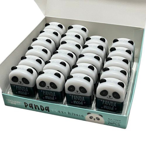 SHARPENER + PANDA ERASER 1964 / 2 IN 1 SHARPENING AND ERASER / 2IN1 ...