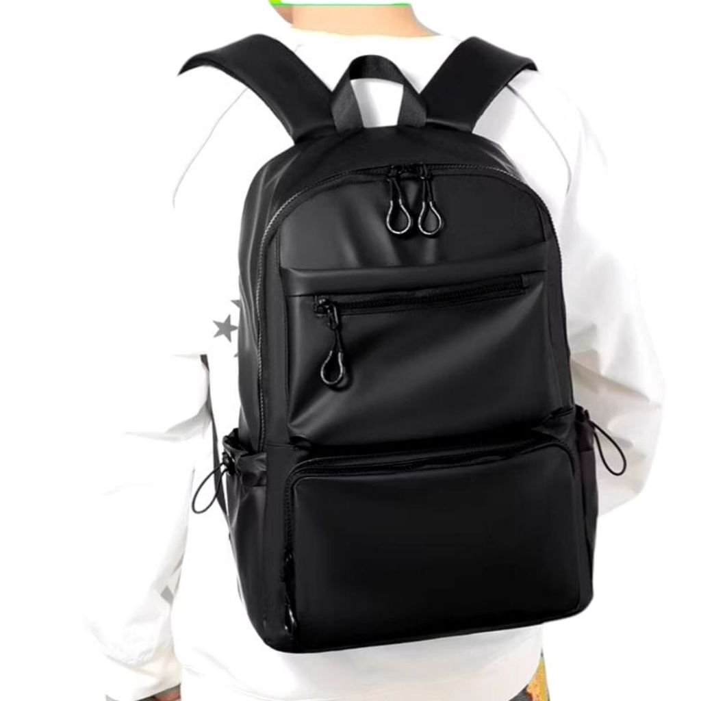 Waterproof Men's Women's Backpack Unisex Plain Simple Waterproof ...