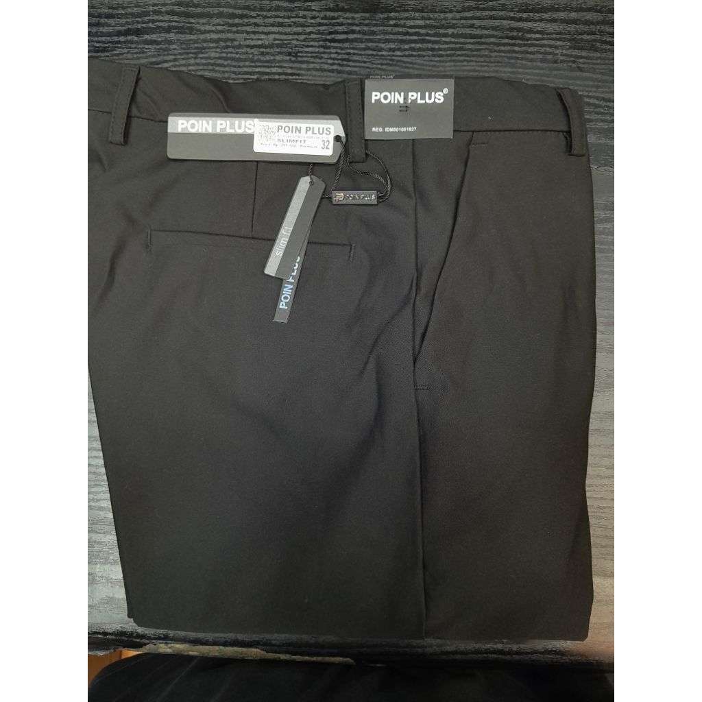 POINT PLUS SLIMFIT//ADULT MEN'S SLIM FIT OFFICE TROUSERS | Shopee ...