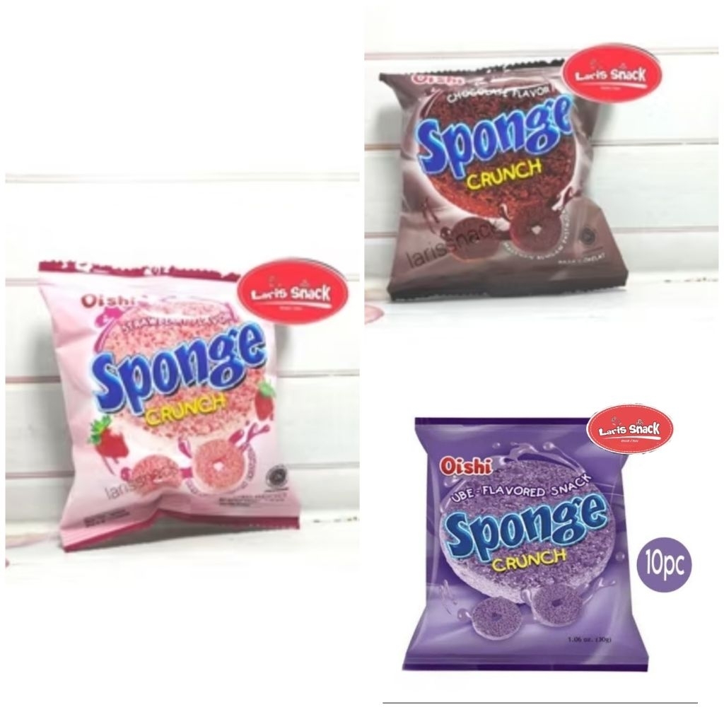 Oishi Sponge All Variants Renceng (10 pcs) | Shopee Philippines