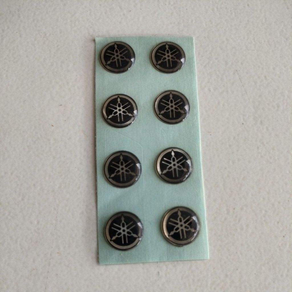 Yamaha Logo Embossed Sticker for RX-King & Aerox Speedometer Size 1.3 ...