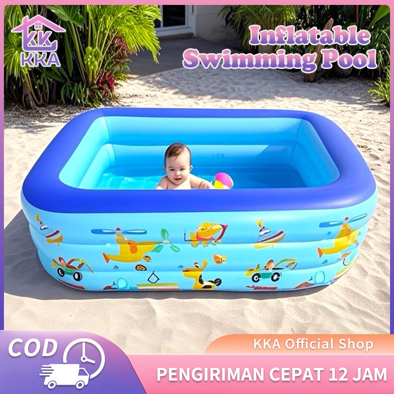 Playground 150cm jumbo Children's Swimming Pool Portable Inflatable ...