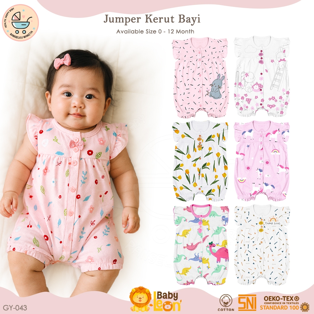 SNI BABY LEON COTTON BABY Jumpsuit 0-6 Months BABY Girl Clothes GY
