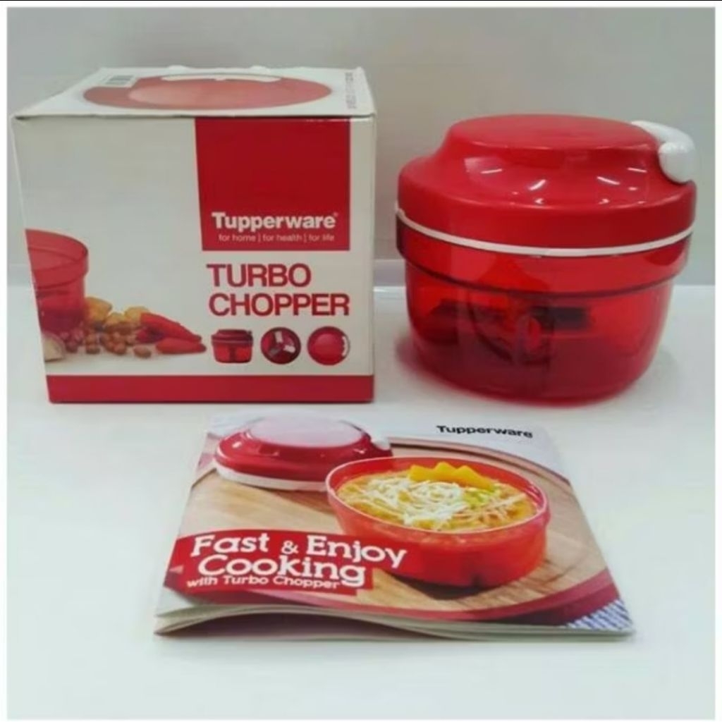 Tupperware Turbo Chopper / spice grinder Chopper | Shopee Philippines