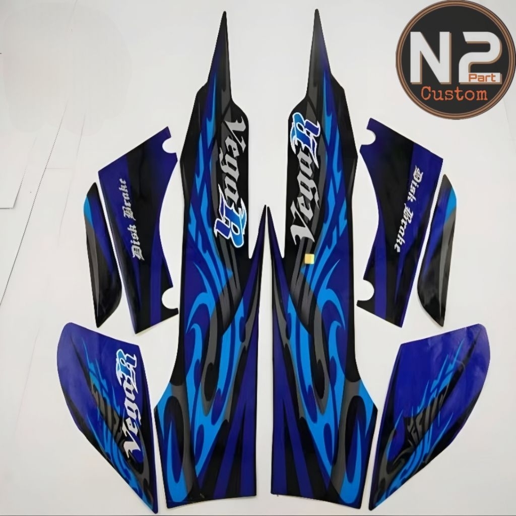 Yamaha VEGA R New 2008 2009 Striping Best quality standard motorcycle ...