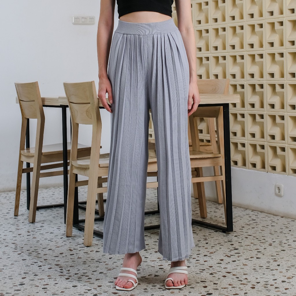 Asiro YUKI Knit Pants | Shopee Philippines