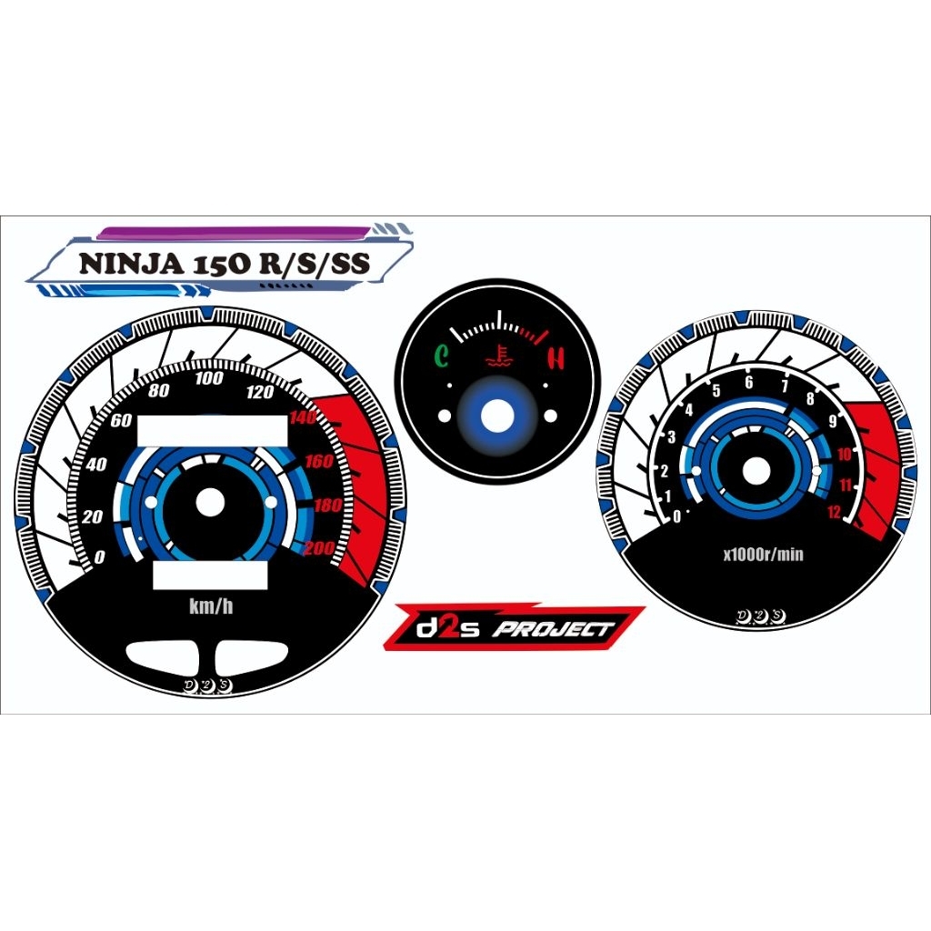 KAWASAKI NINJA 150R SS S Speedometer Panel. | Shopee Philippines