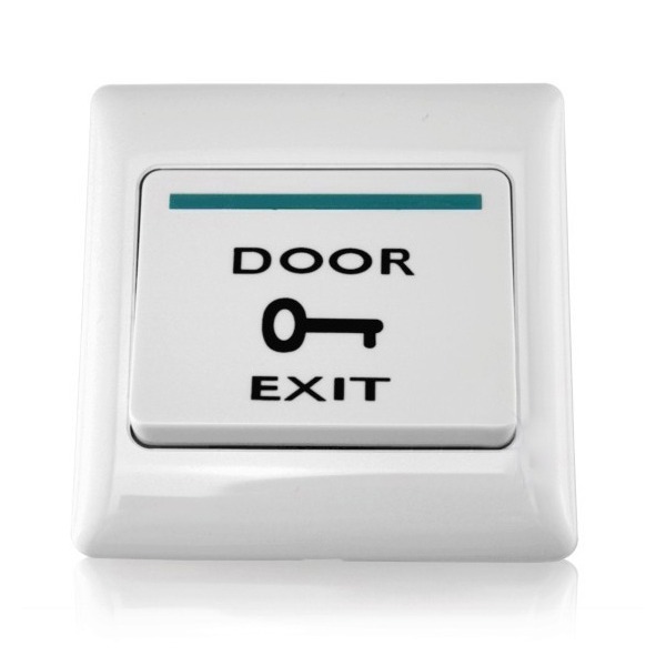 TOMBOL Exit Button Access, Exit Access Button, Push Plastic Box Bell ...