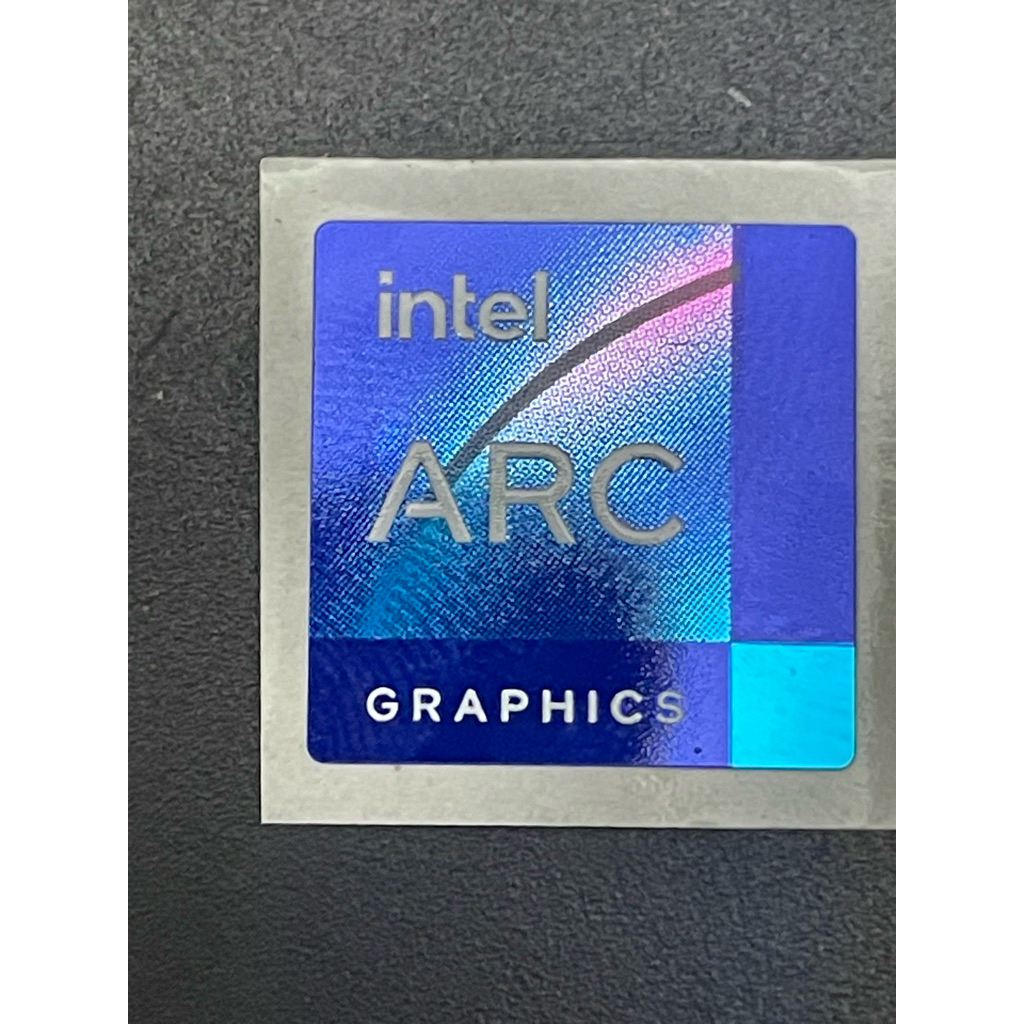 Original intel ARC Graphics logo Sticker | Shopee Philippines