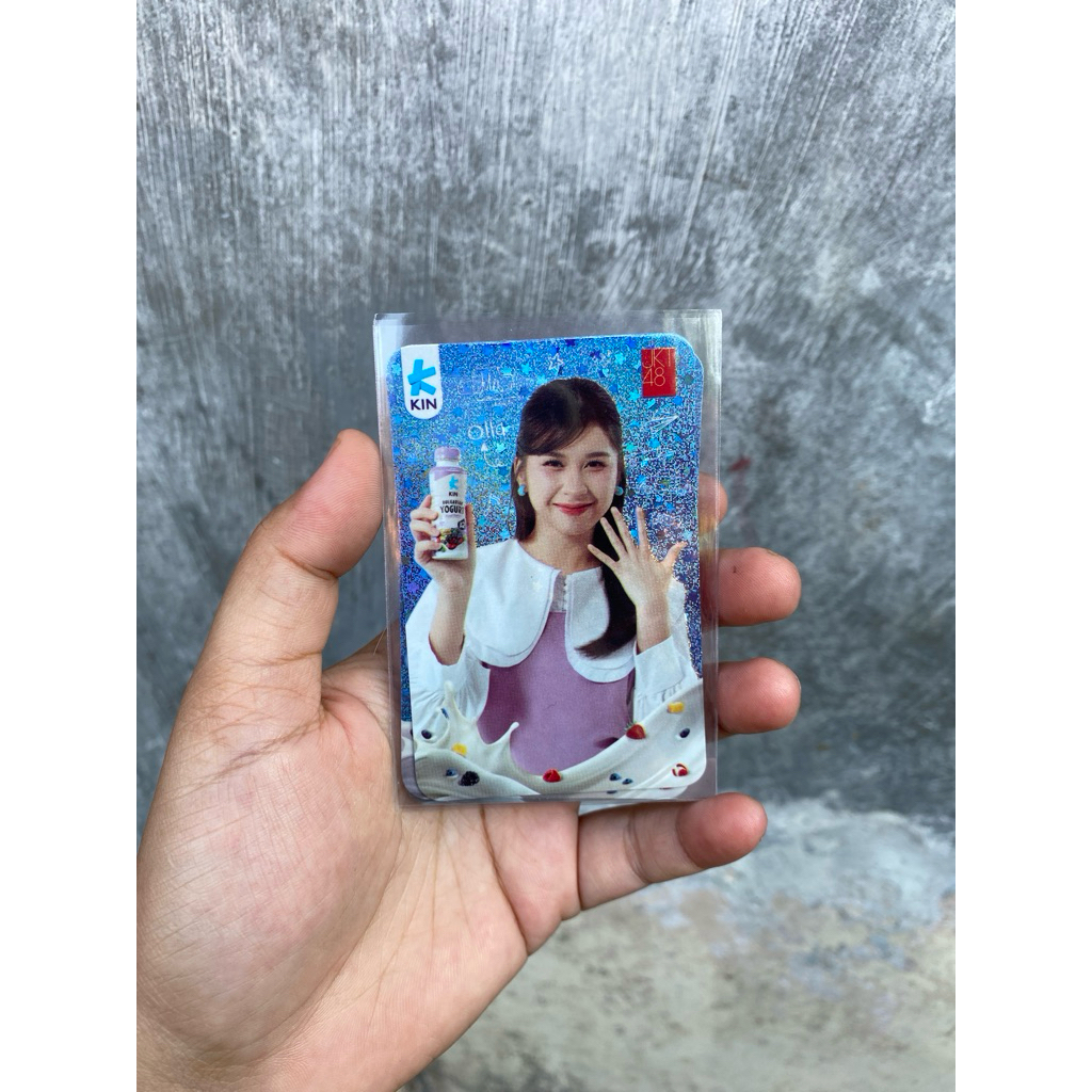 Photocard PC JKT48 x Kin Yogurt Olla Holo Blink OFC | Shopee Philippines