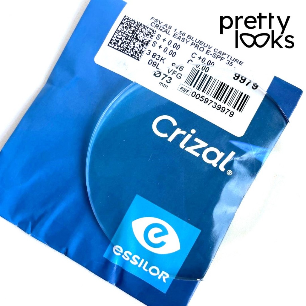 ESSILOR EASY PRO BLUE CAPTURE LENS - ANTI-FOG LENS - NORMAL/MINUS/CYL ...