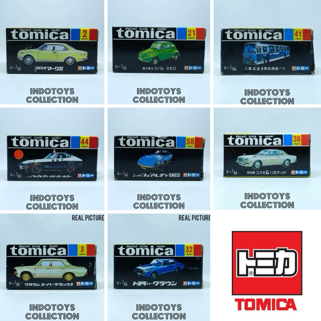 Tomica Black Box Repro Diecast (Collection 1) | Shopee Philippines