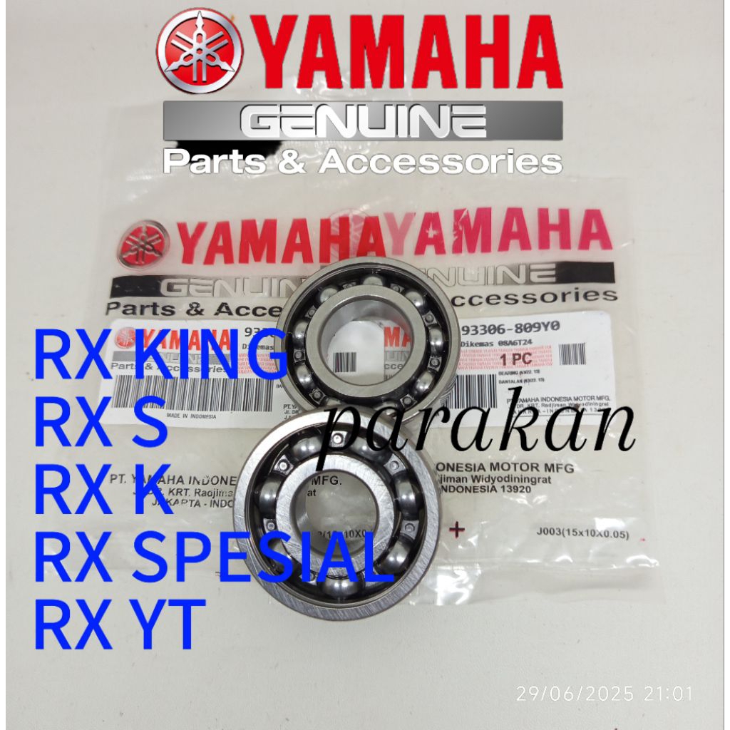 RX KING RIGHT AND LEFT CRANK ASSEMBLY YAMAHA RX KING MASTER KING RX ...