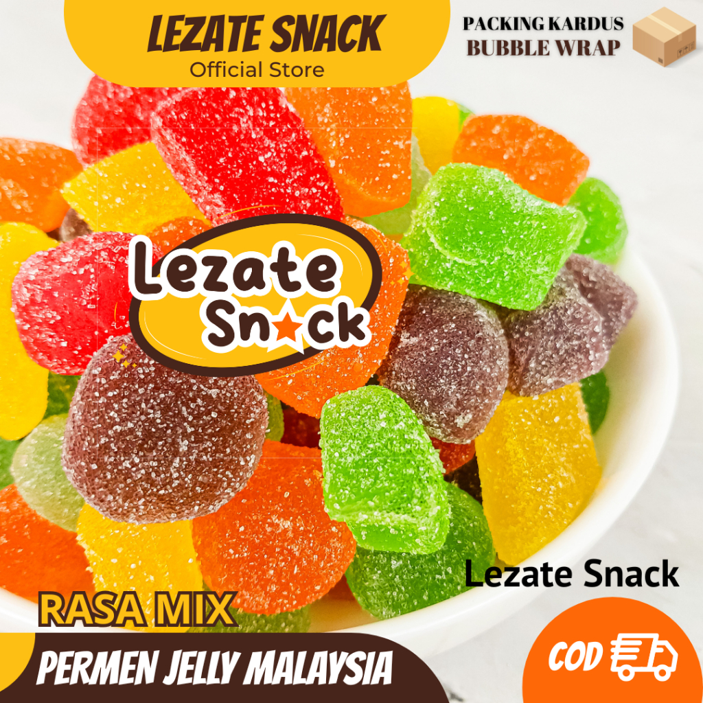 Malaysian Jelly Candy 1KG Sweet Delicious Kiloan Fruit Flavor / Halal ...