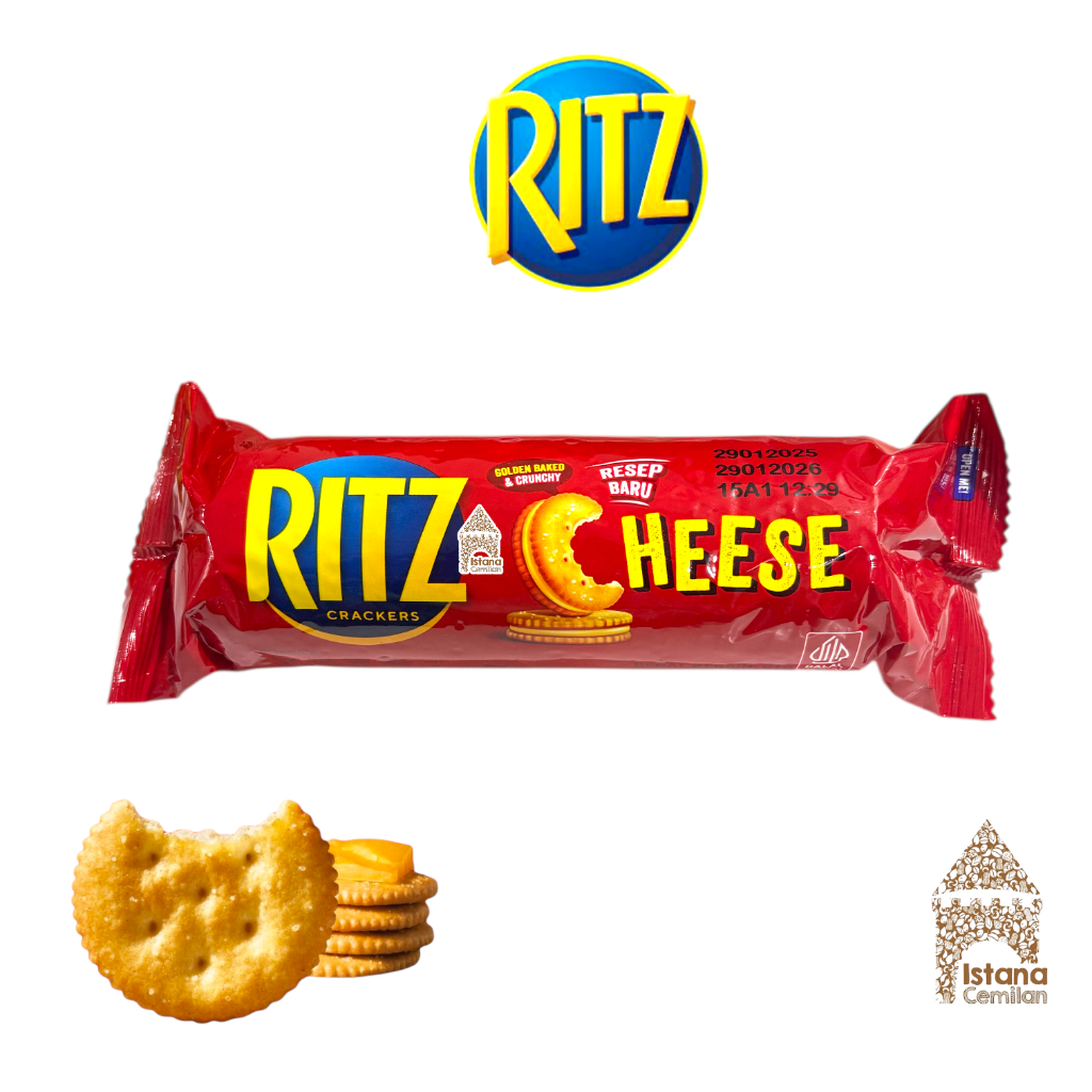 RITZ Sandwich Cracker Cheese Krekers Cheese / Chocolate 91 Grams ...