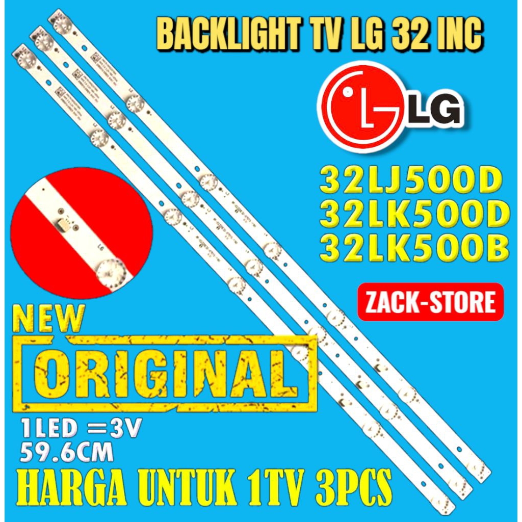LG TV BACKLIGHT 32 INC 32LJ500D 32LK500D BACKLIGHT LAMP LG 32LK 500D ...
