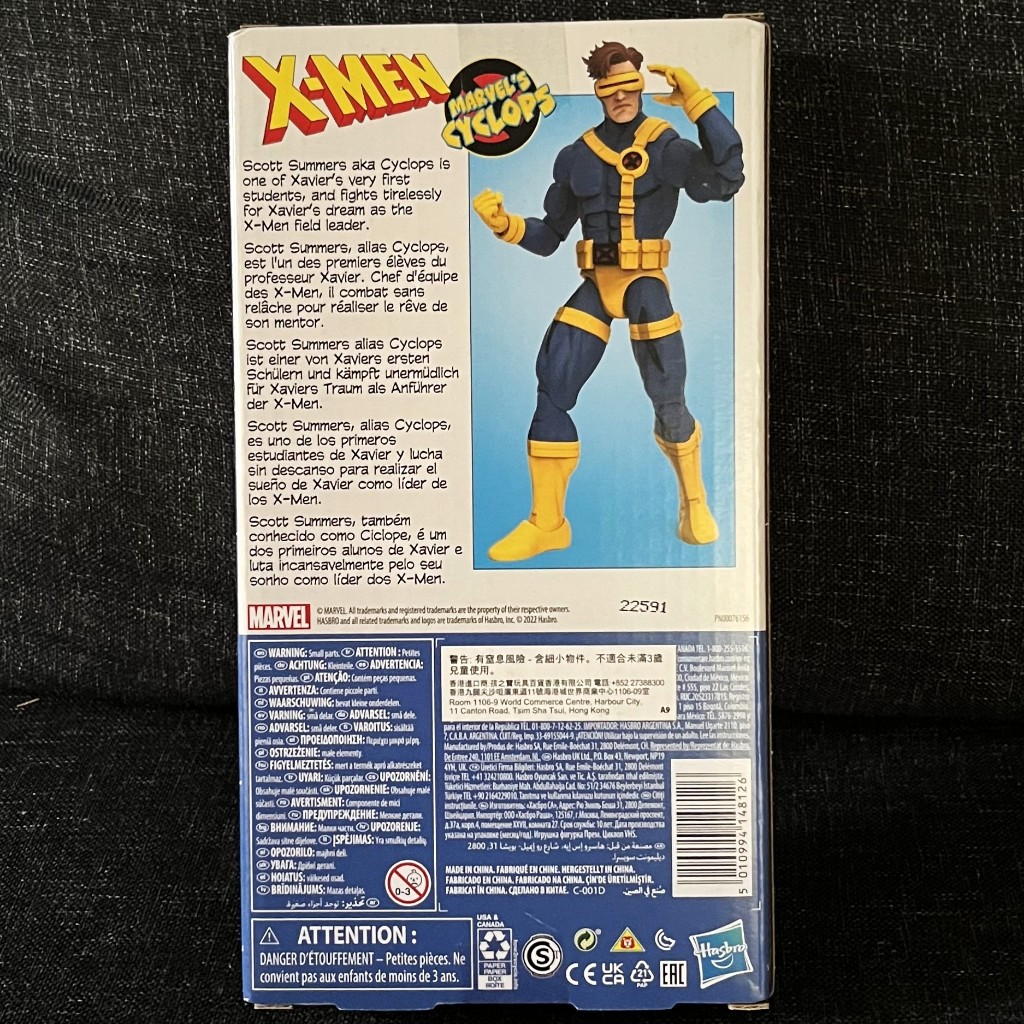 Hasbro Marvel Legends X-Men Vhs Cyclops Action Figure | Shopee Philippines