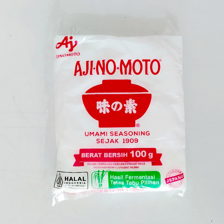 Ajinomoto MSG Flavoring 100g Halal Micin | Shopee Philippines