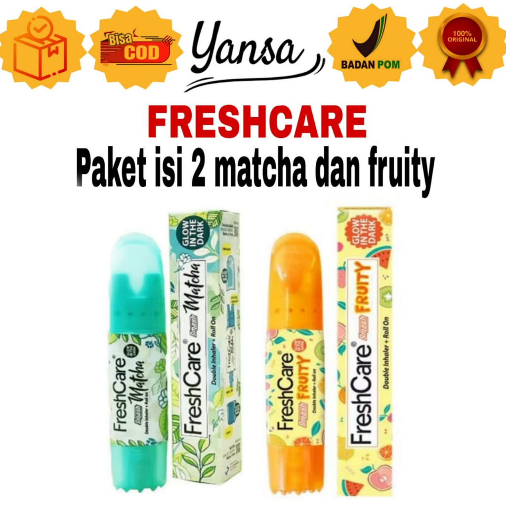 GET 2 FreshCare Smash Matcha FRUITY SAKURA fresh care VAPO Inhaler for ...