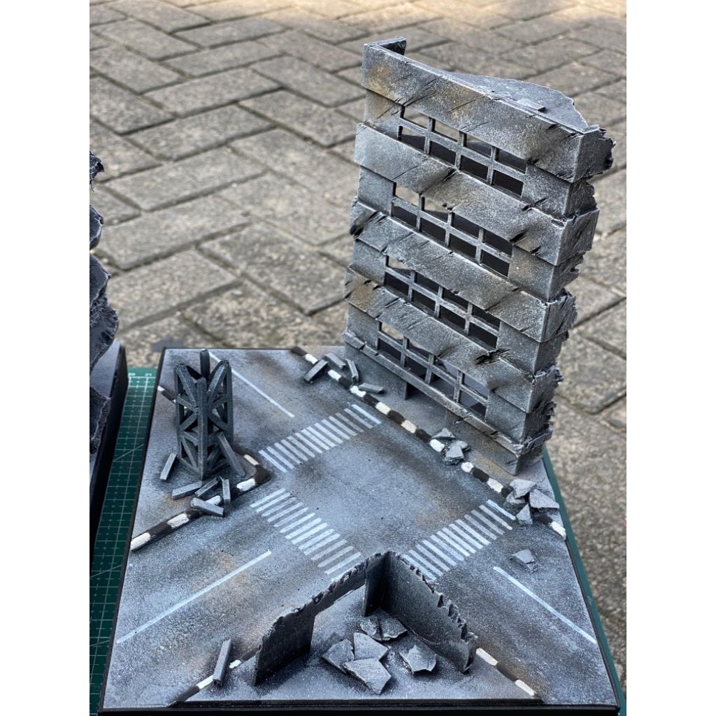 Gundam HG / MG city base Diorama | Shopee Philippines