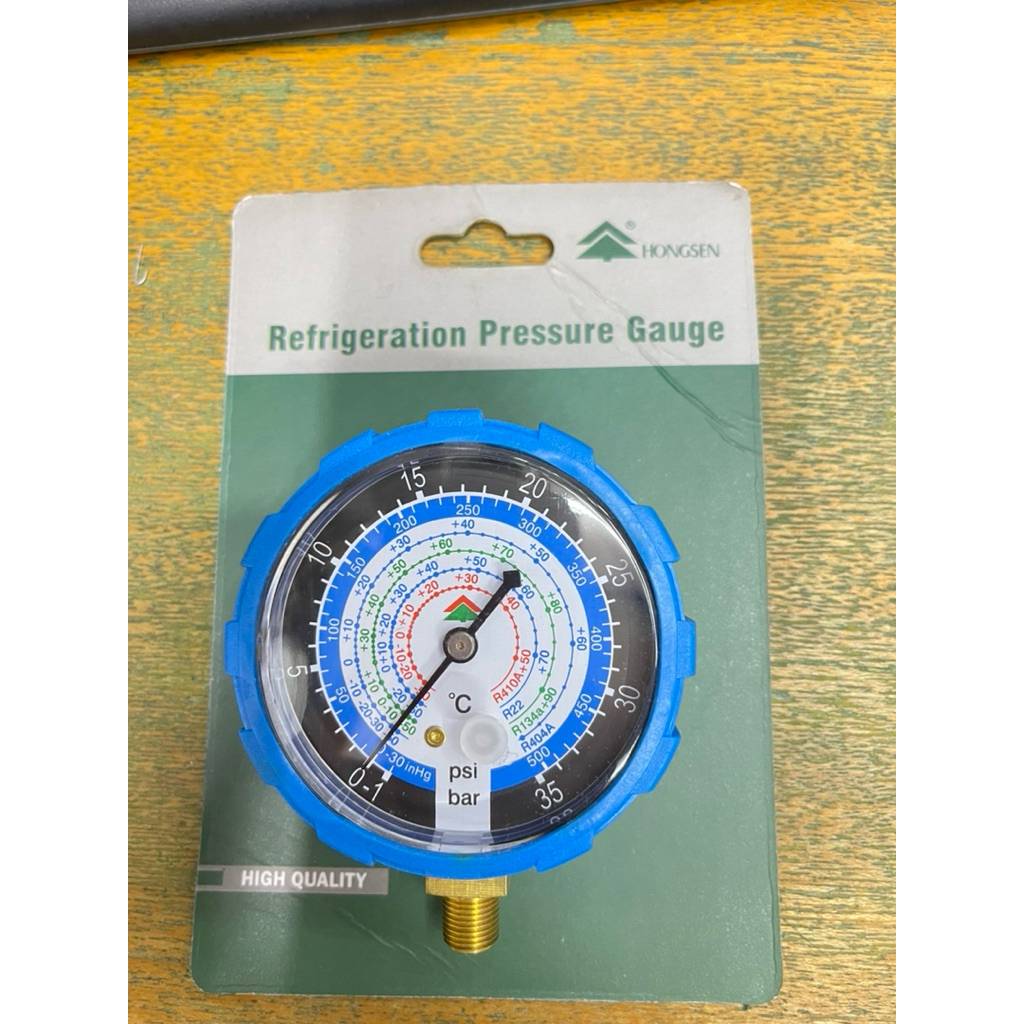 Manifold Meter Analyzer Meter R22 R410A R134A R404A LOW BLUE | Shopee ...