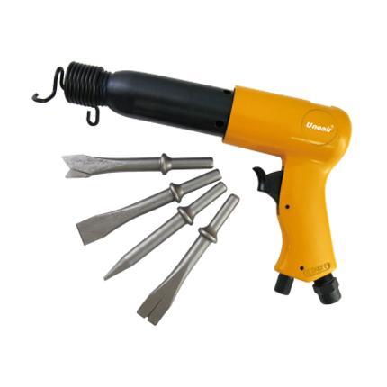 MESIN Unoair Air Chisel Machine H-30/H (Hex) 250mm Air Hammer with 4 ...