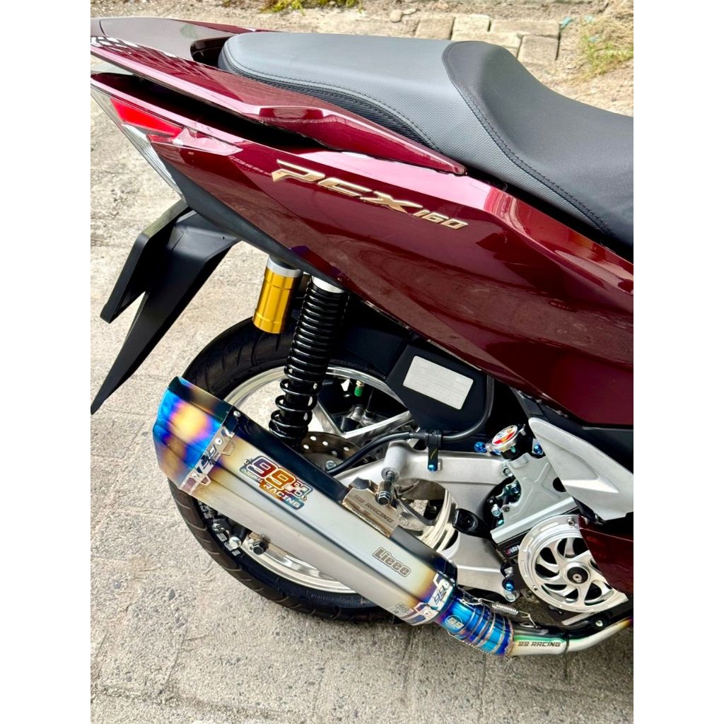 Original 99 racing exhaust Type Rs-2 Pcx160 | Shopee Philippines