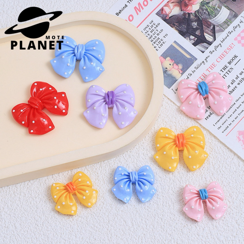 PART 2 Clay Resin Ribbon Polkadot (10 Pcs) | Shopee Philippines