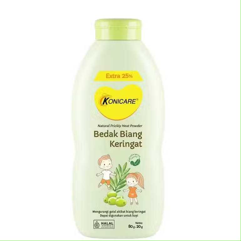 Konicare Prickly Heat Powder 80g – Baby Powder for Rashes & Skin ...