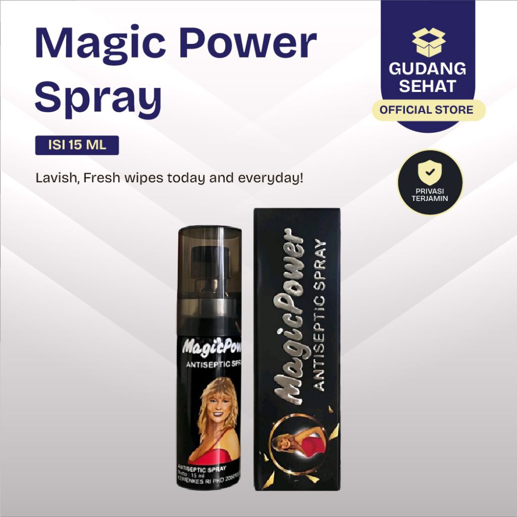Magic Power Spray Antiseptic Liquid 15ml | Shopee Philippines