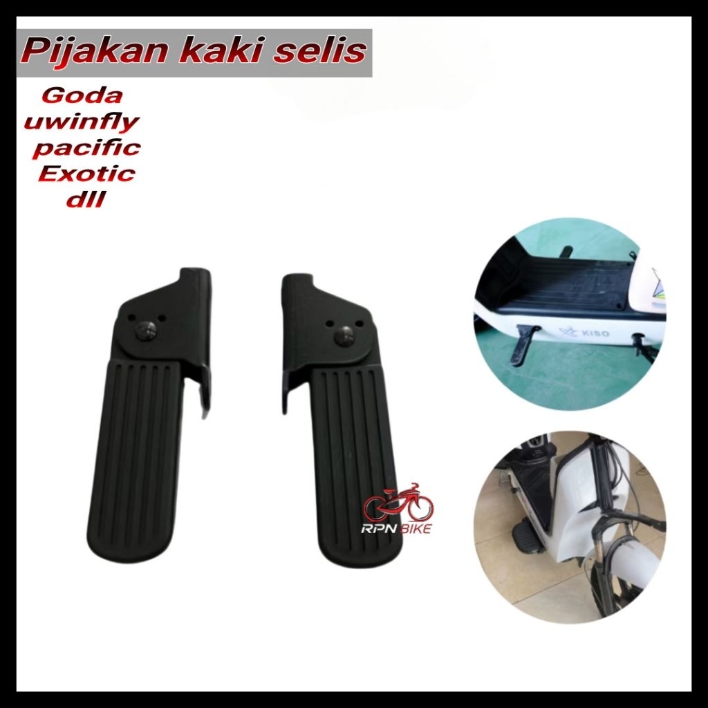 (COD) Foot step for Selis uwinfly goda front electric bicycles etc ...