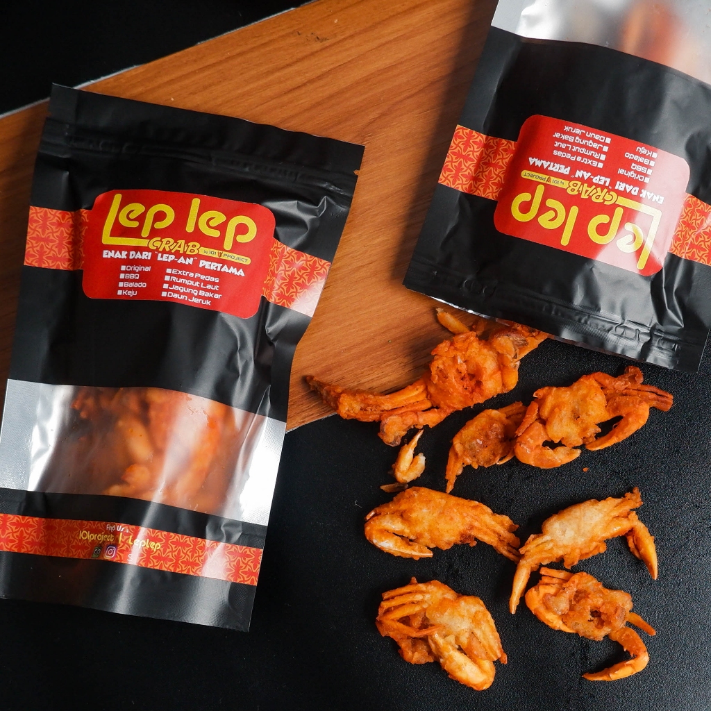 LepLep - Crispy Baby Crab | Crispy &amp; Savory Seafood Snacks | Shopee ...