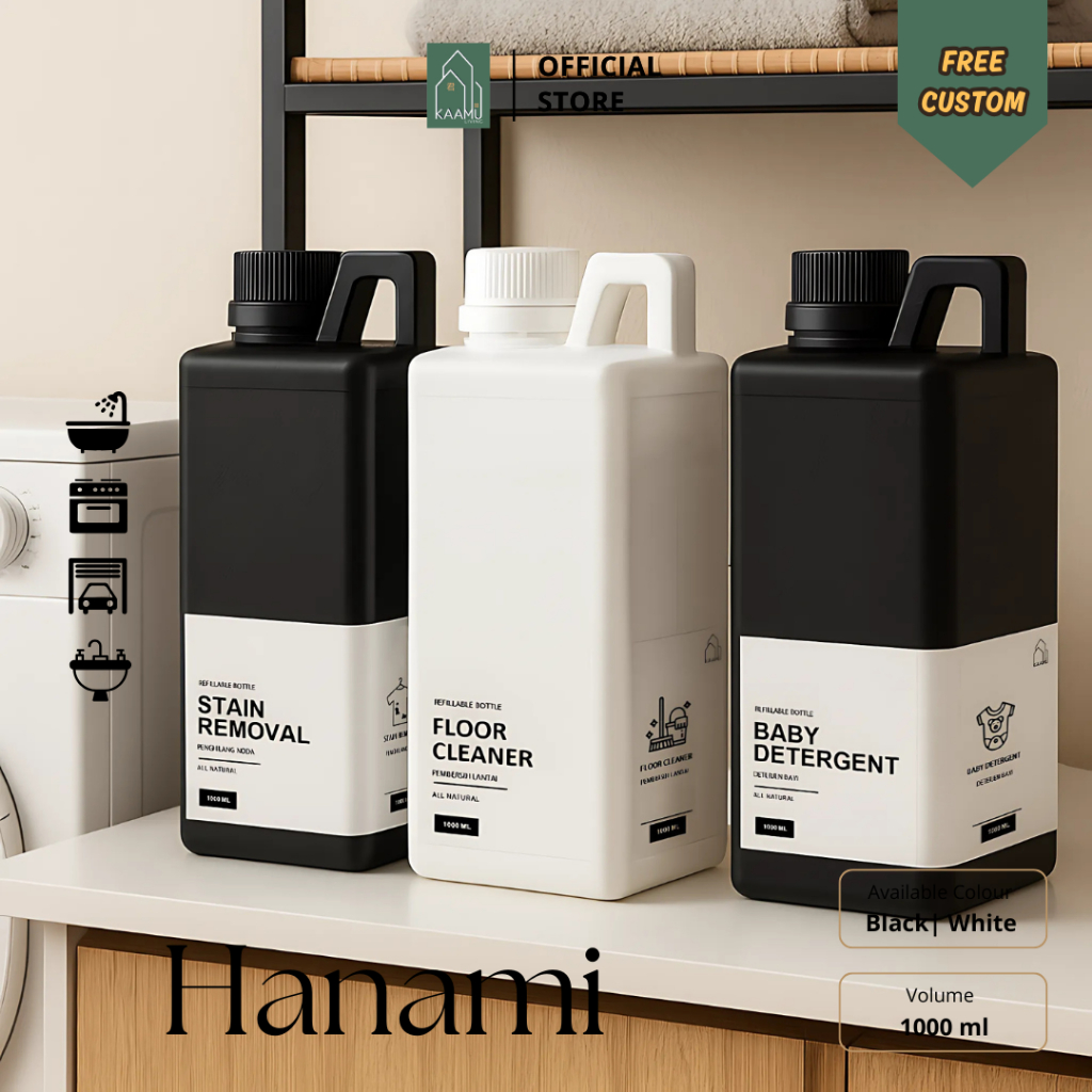 KAAMU LIVING - HANAMI | Jerrycan Jerrycan Screw Bottle 1000ml ...