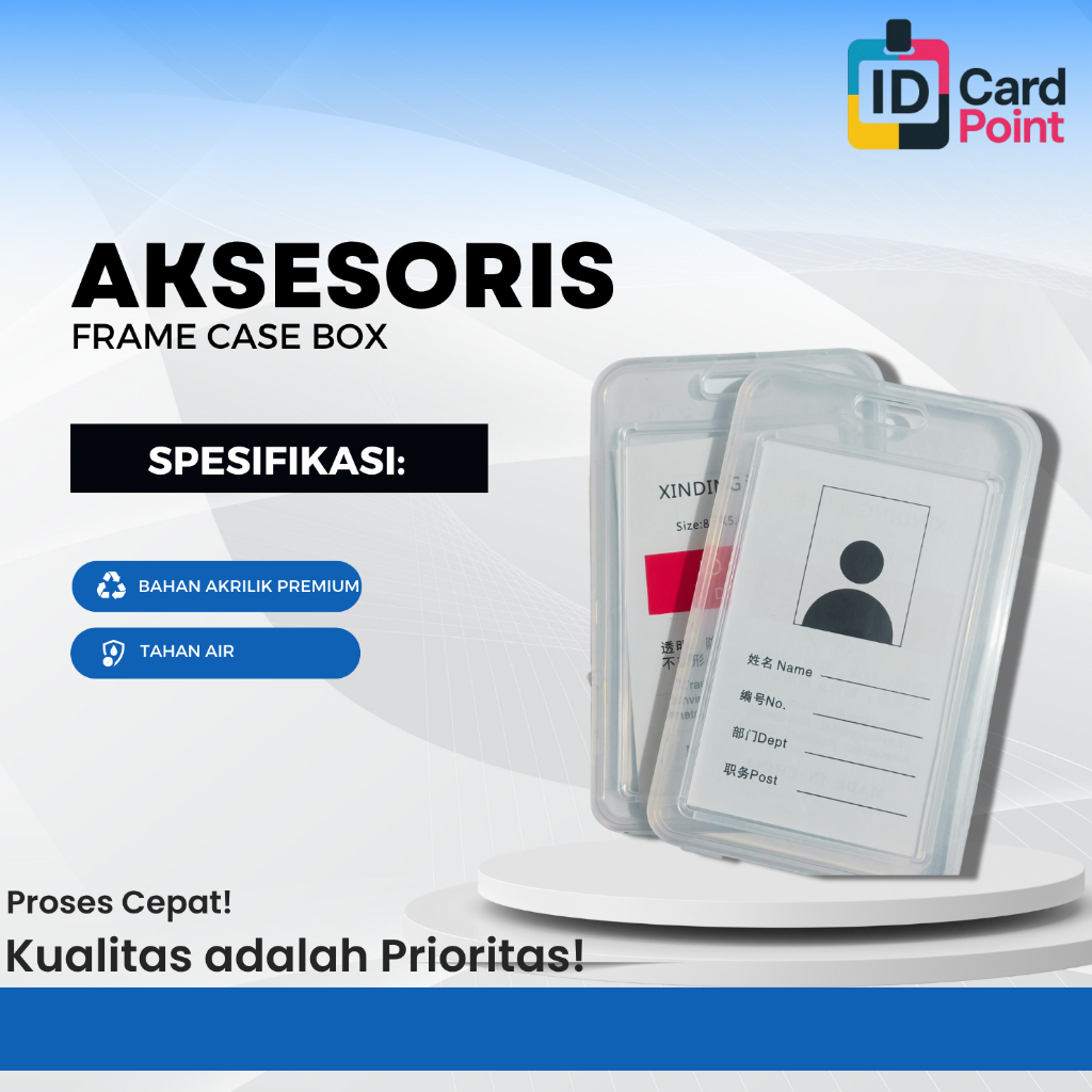Waterproof ID Card BOX Case Open Close | Shopee Philippines