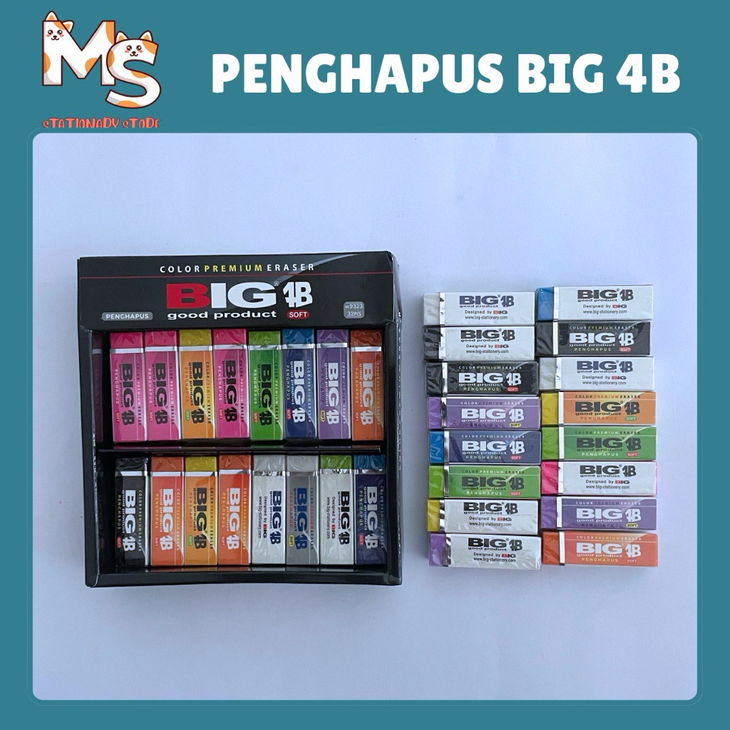 [1 PACK] 32 PCS COLORED PENCIL ERASERS PREMIUM COLOR ERASERS 4BBIG ...