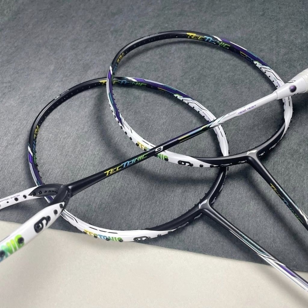 TECTONIC 9 32 LBS SUPER HEAD HEAVY BADMINTON RACKET | Shopee Philippines
