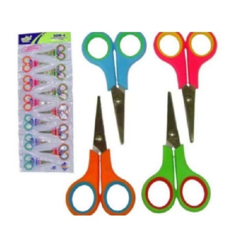 Colorful Scissors Price Per Dozen 12pcs | Shopee Philippines