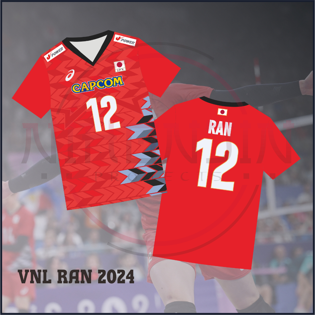 Tokyo Volleyball T Shirt Custom Youth Men Japan Volleyball Jersey
