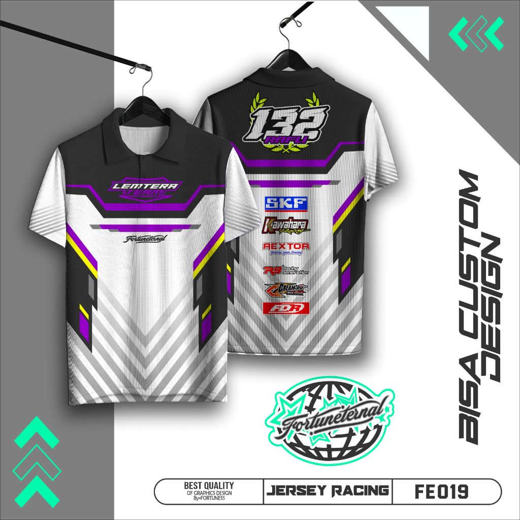Custom Racing Jersey with Name and Number Custom Designs, Free Design ...