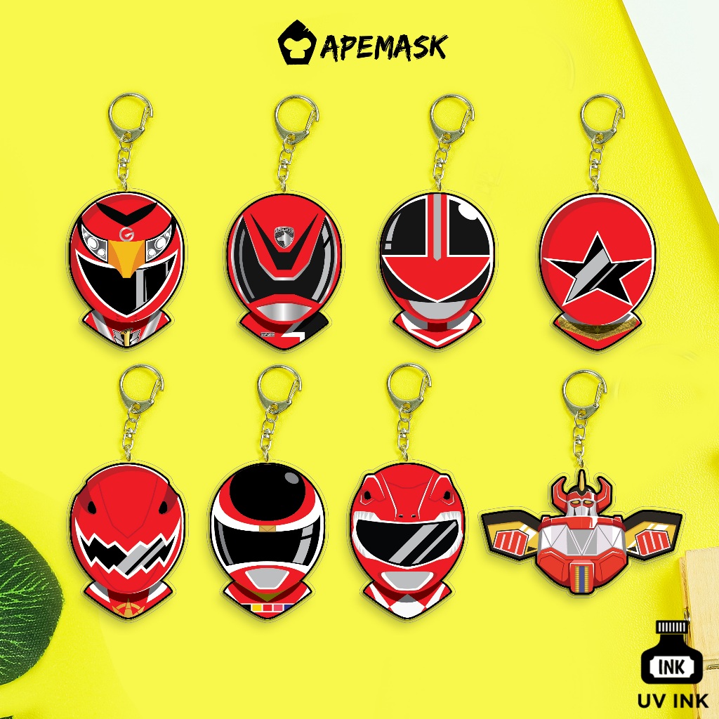GANTUNGAN Keychain - Power Ranger Keychain | Shopee Philippines