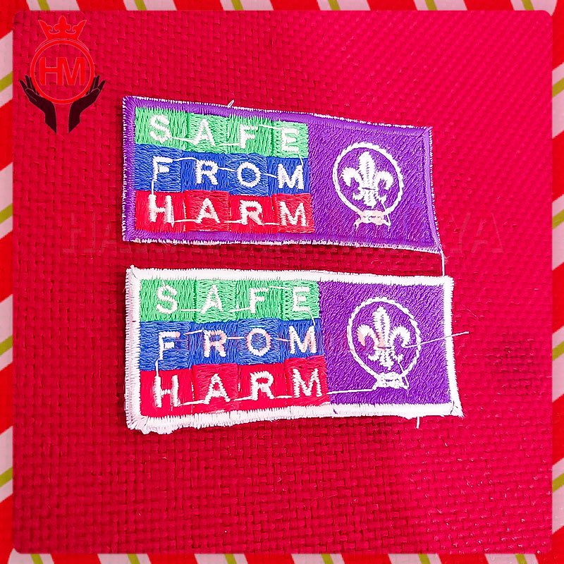 Safe Scout Embroidery Bet From Harm Safe Embroidery From Harm WOSM ...