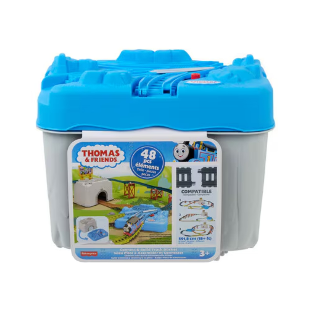 Thomas and Friends New Look TRACK Master CONNECT & BUILD TRACK BUCKET ...