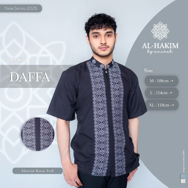 Original Koko Daffa Arvan Barra Premium Shirt by Al Hakim | Shopee Philippines