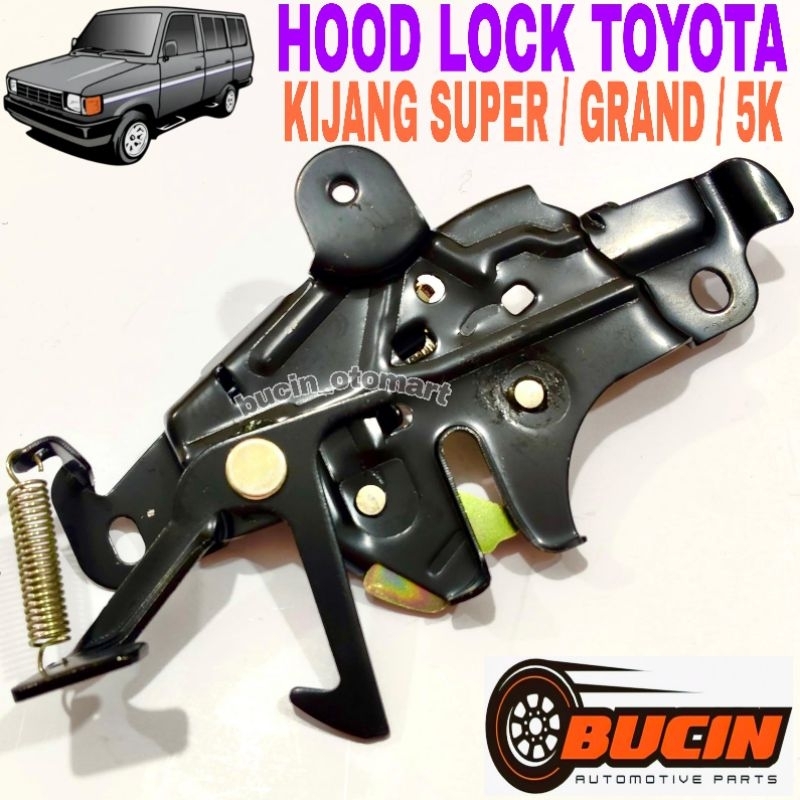 MESIN Hood Lock / Engine Hood Lock Toyota Kijang Super / Grand / 5K ...