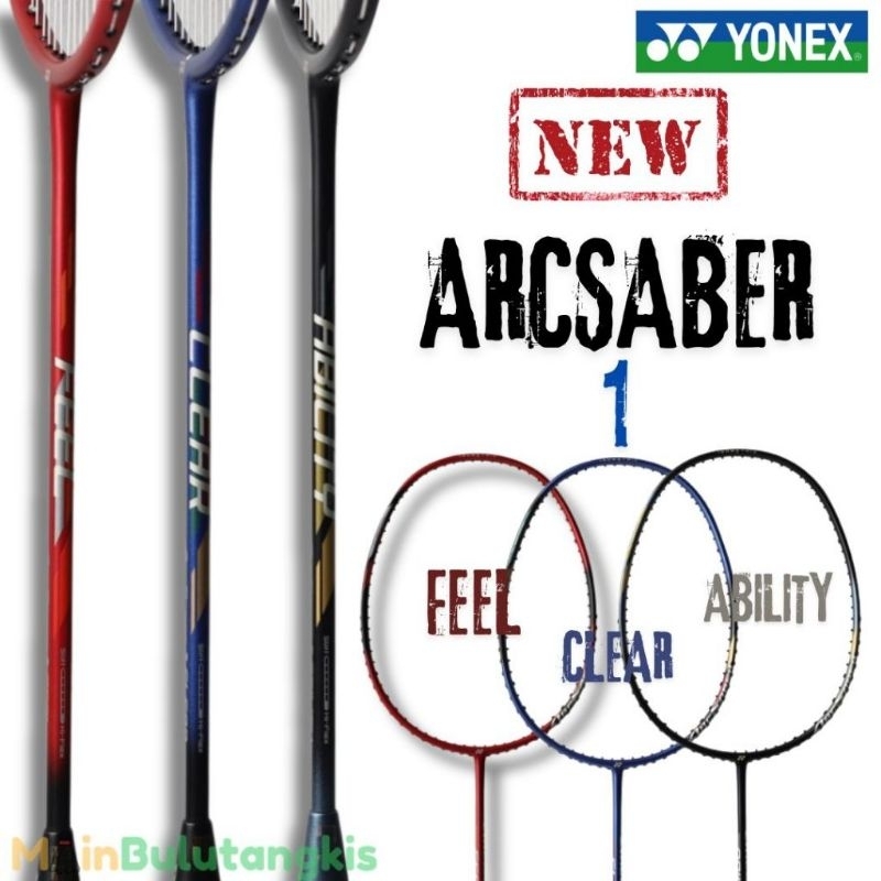 Yonex Arcsaber 1 Ability Original / Yonex Badminton Racket | Shopee ...